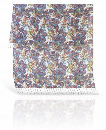 Палантин Женский S40-LOTUS.GARDEN/GR